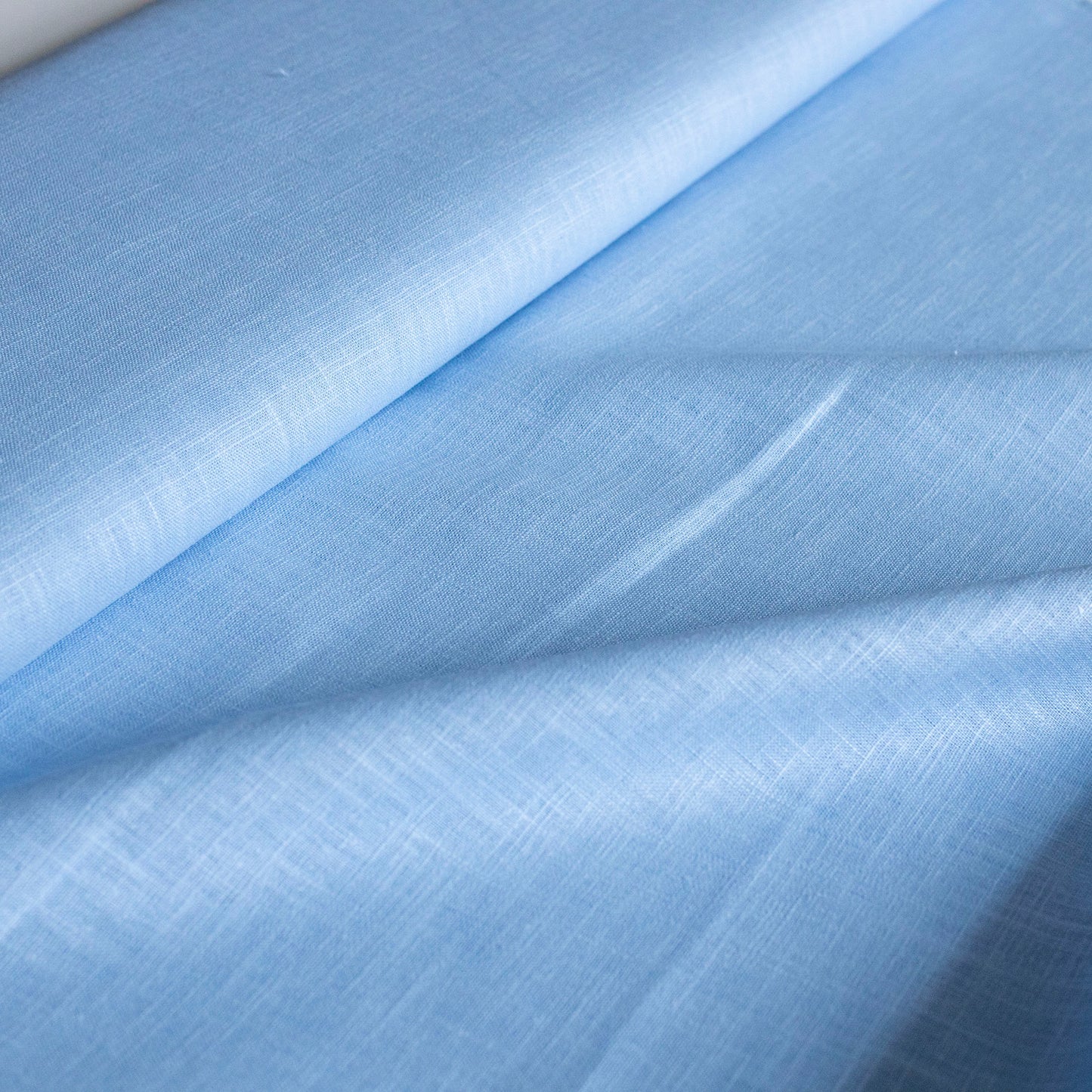 Washed Linen Light Blue