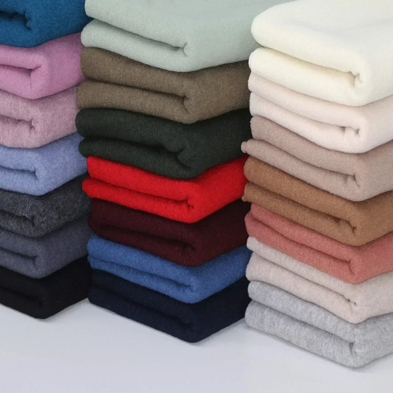 Boiled Wool Dusty Green