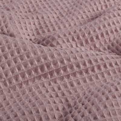 Cotton Waffle Dusty Pink