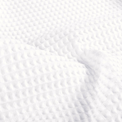 Cotton Waffle White