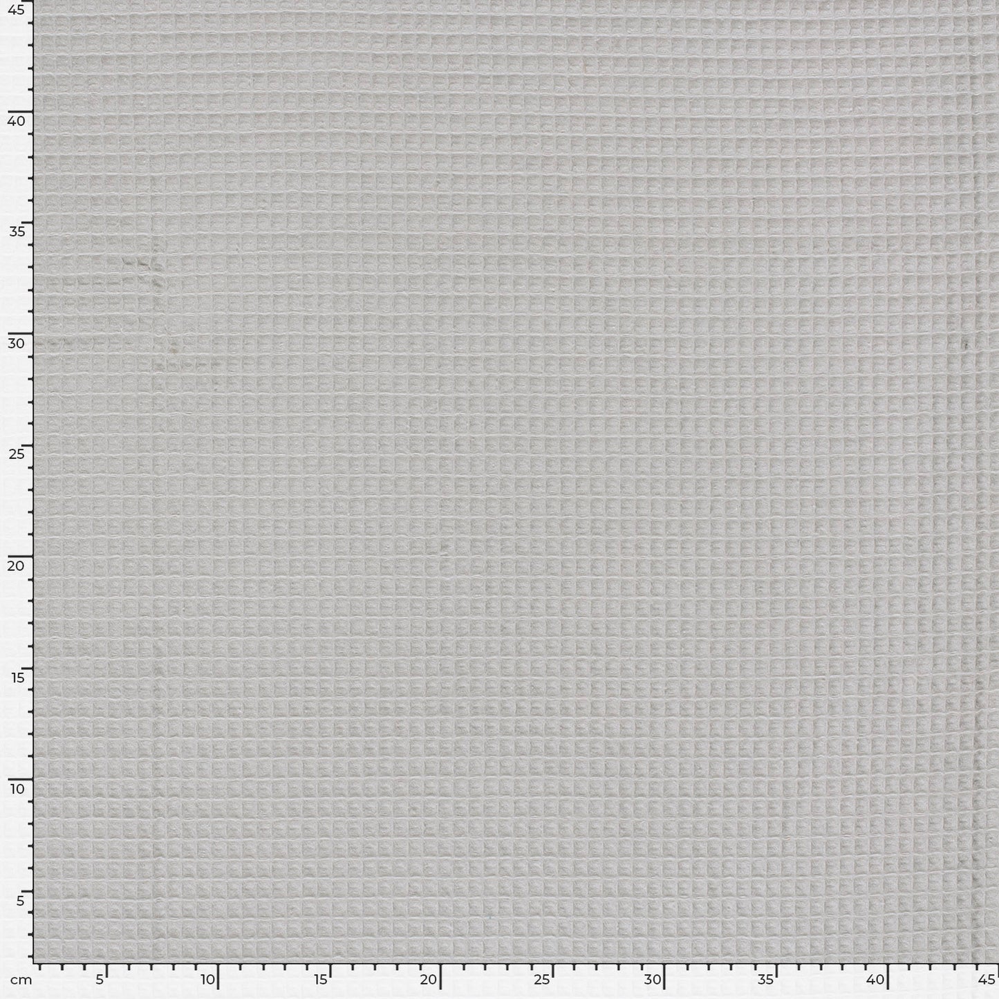 Cotton Waffle Light Grey