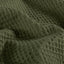 Cotton Waffle Khaki Green