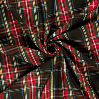 Garbadine Checks Black