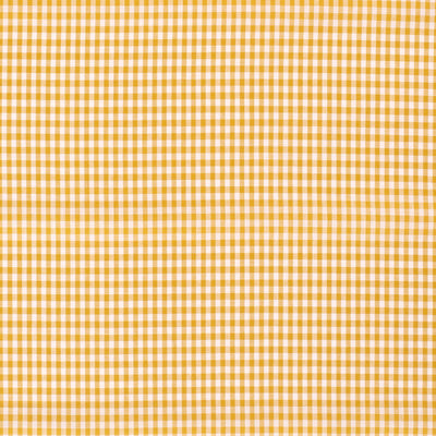 Cotton Poplin Gingham Ochre 2.7 mm
