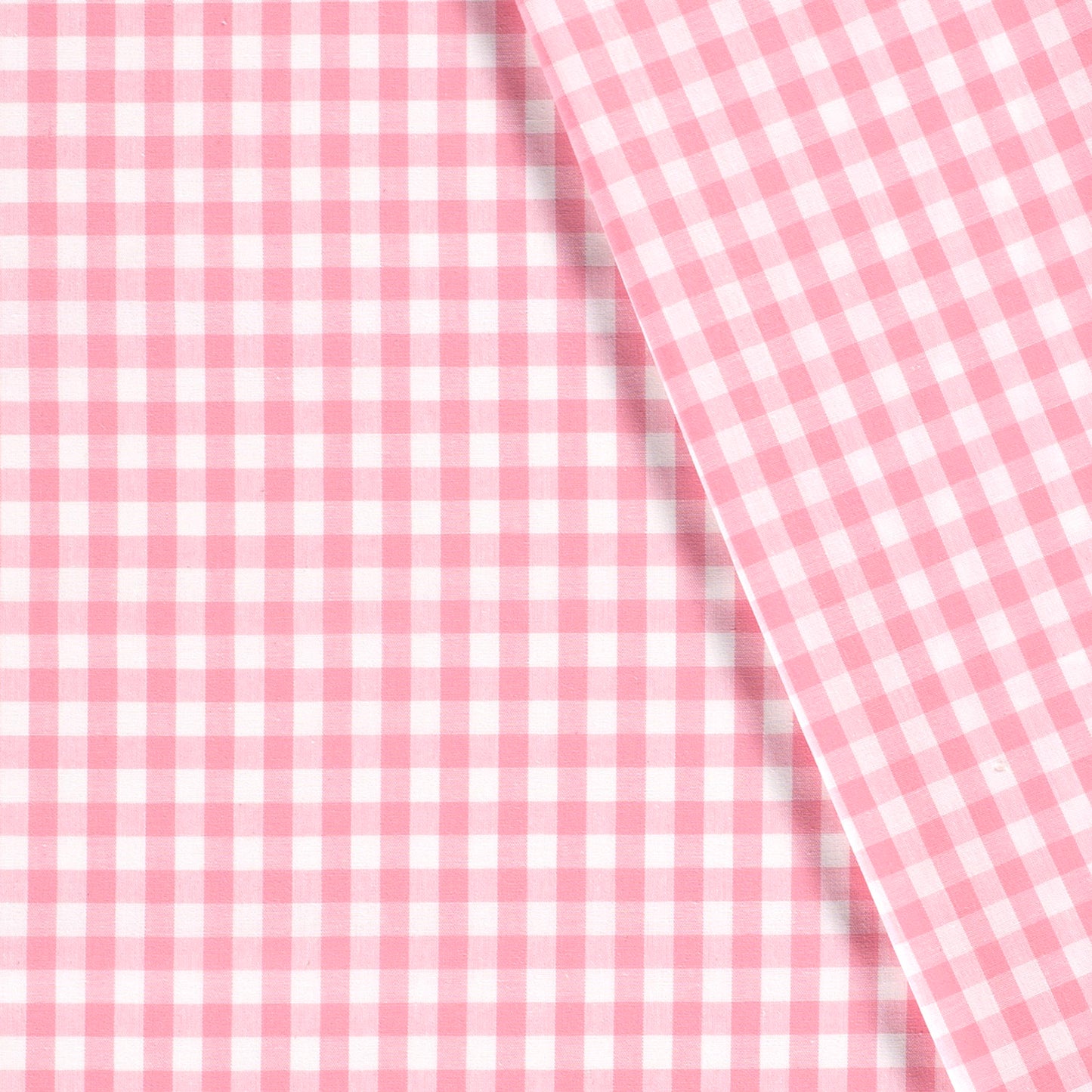 Cotton Poplin Gingham Pink 5 mm