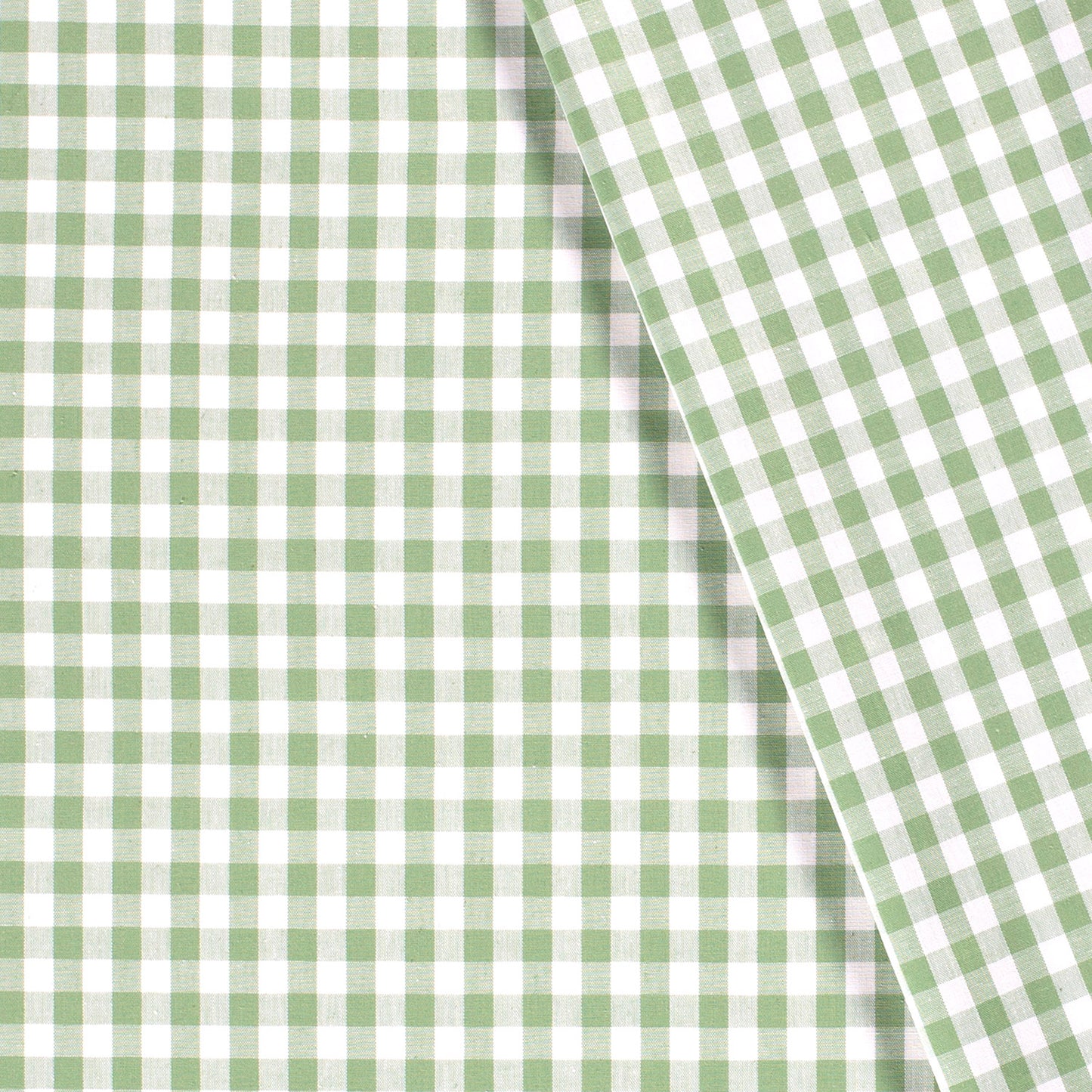 Cotton Poplin Gingham Mint 5 mm