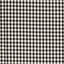Cotton Poplin Gingham Black 5 mm