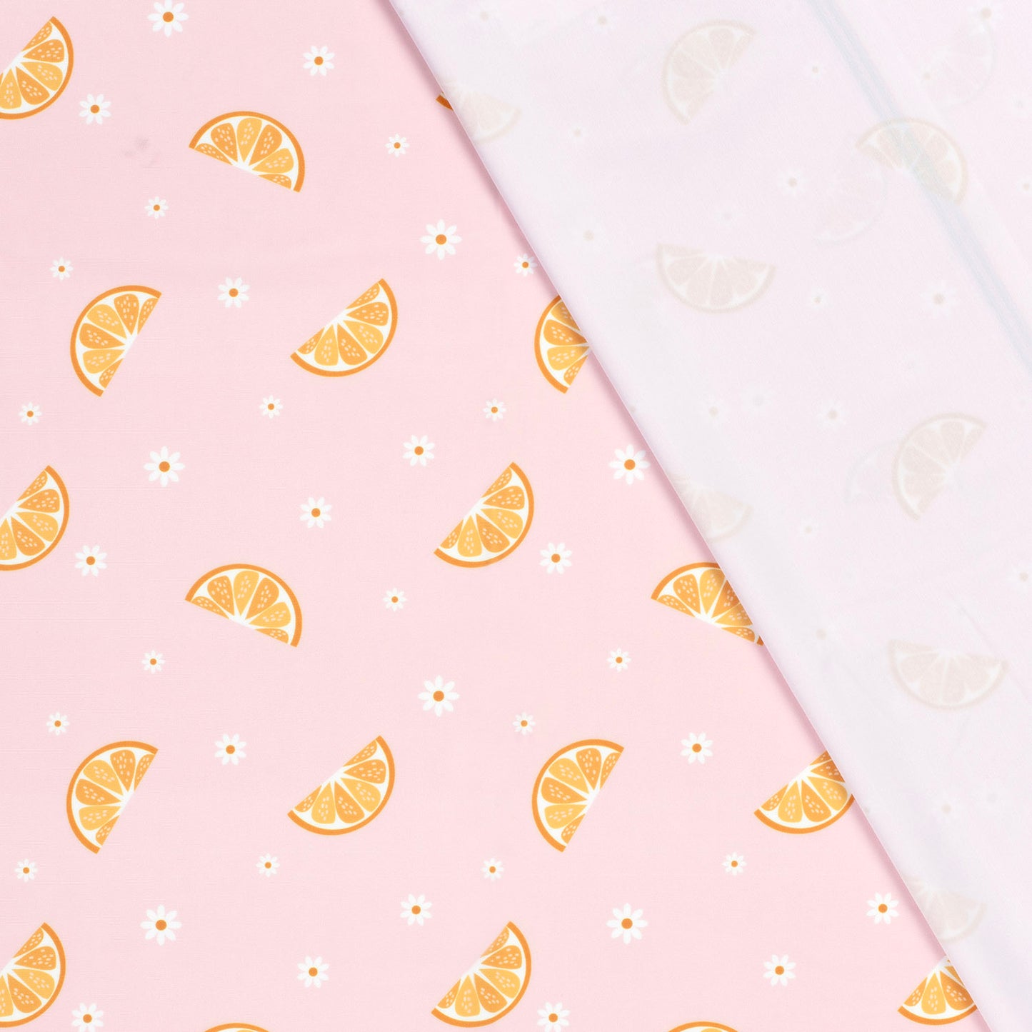 Swimwear Jersey UPF50 Fruits Light Pink