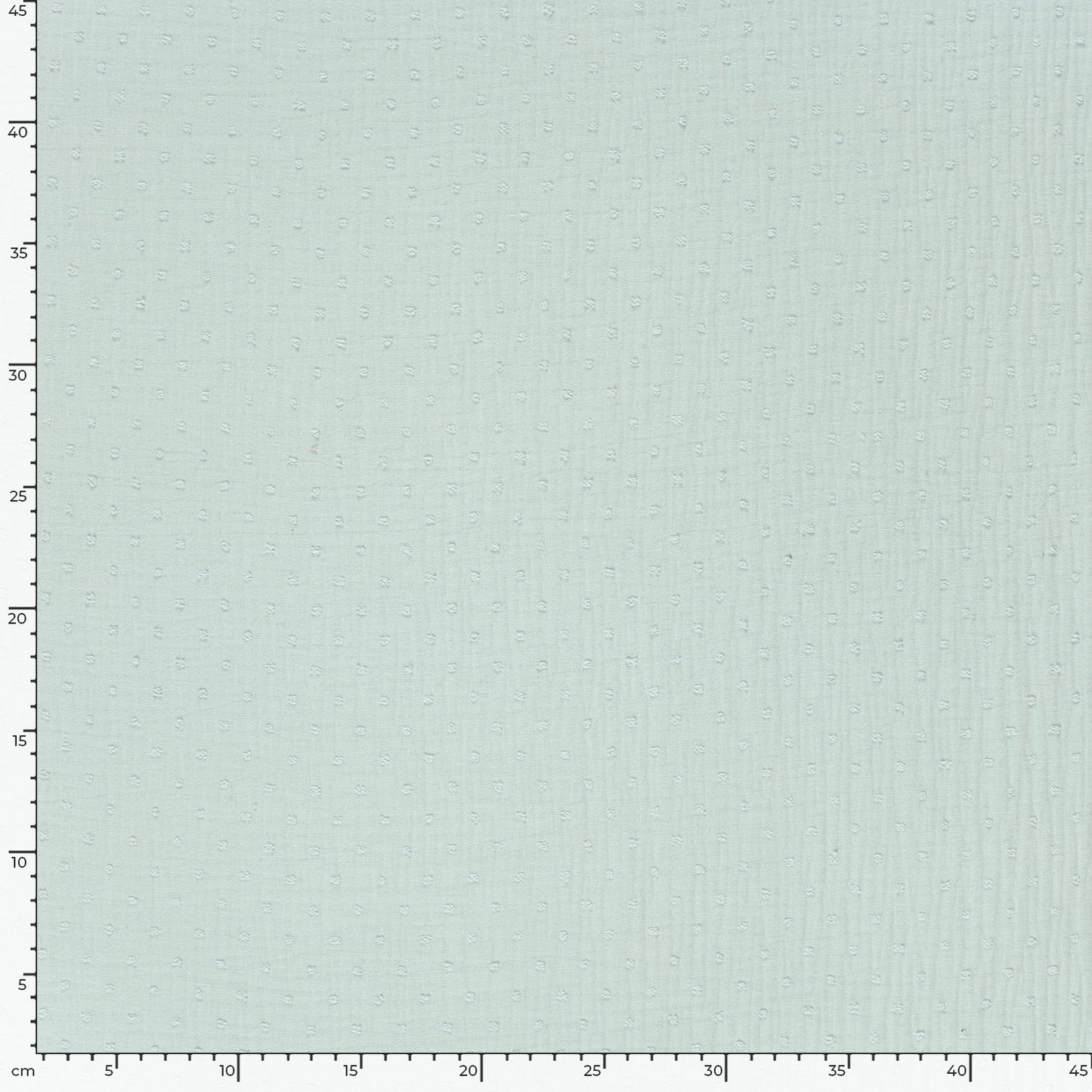 Double Gauze Dobby Dots Mint