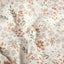 Cotton Poplin Printed Flowers Off White