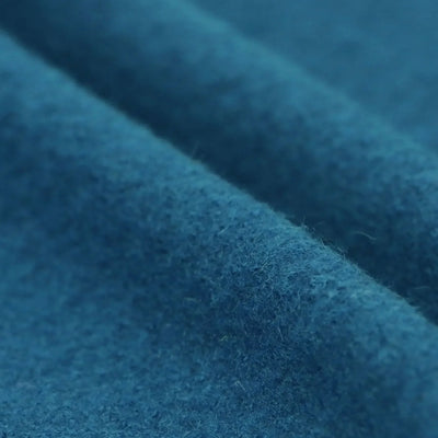 Boiled Wool Petrol Blue