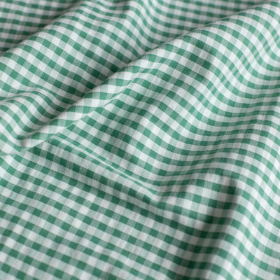 Seersucker Cotton Eli Off-White / Green