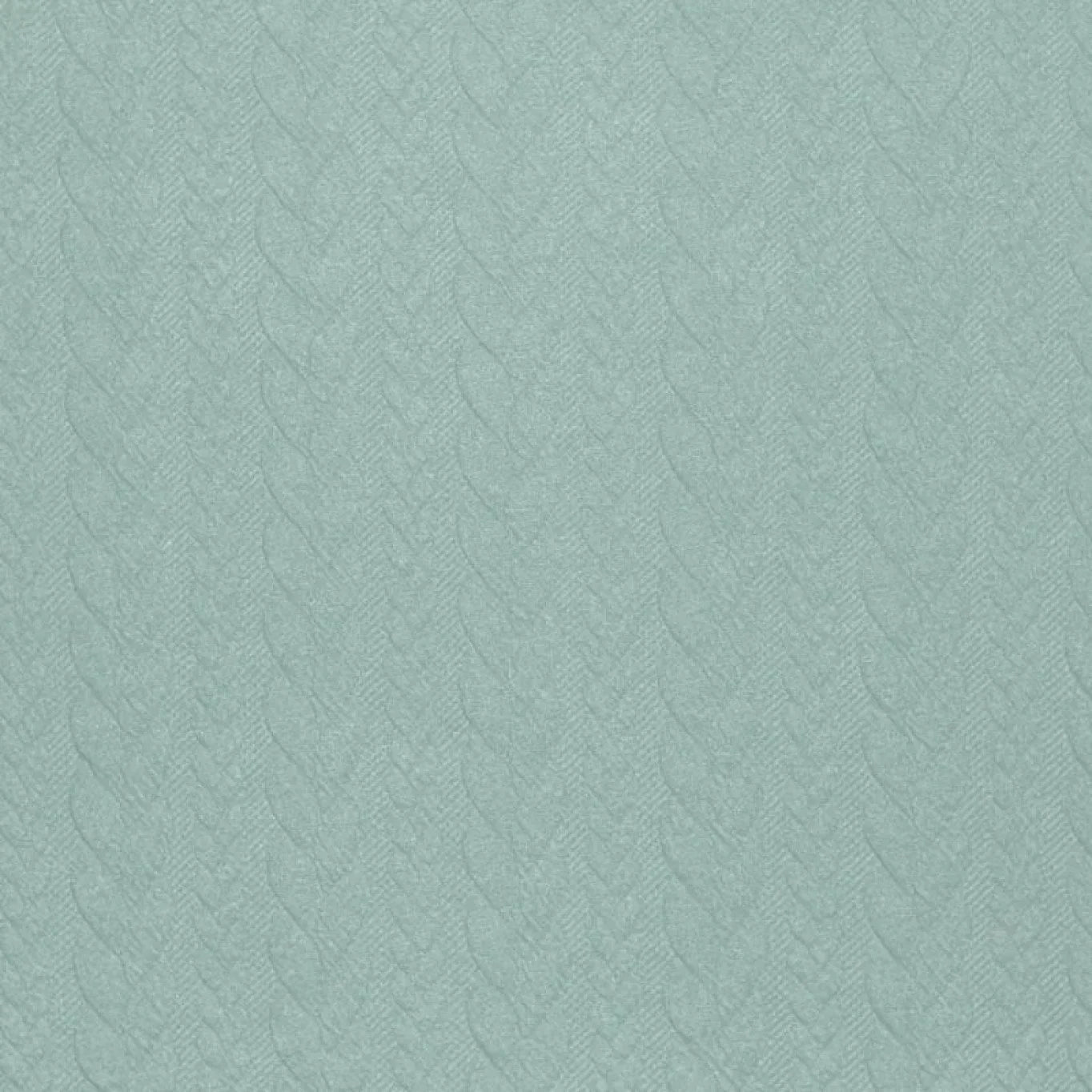 Cable Knit Jacquard Sea Green