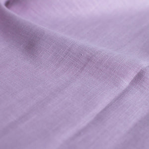 Washed Linen Pastel Lilac